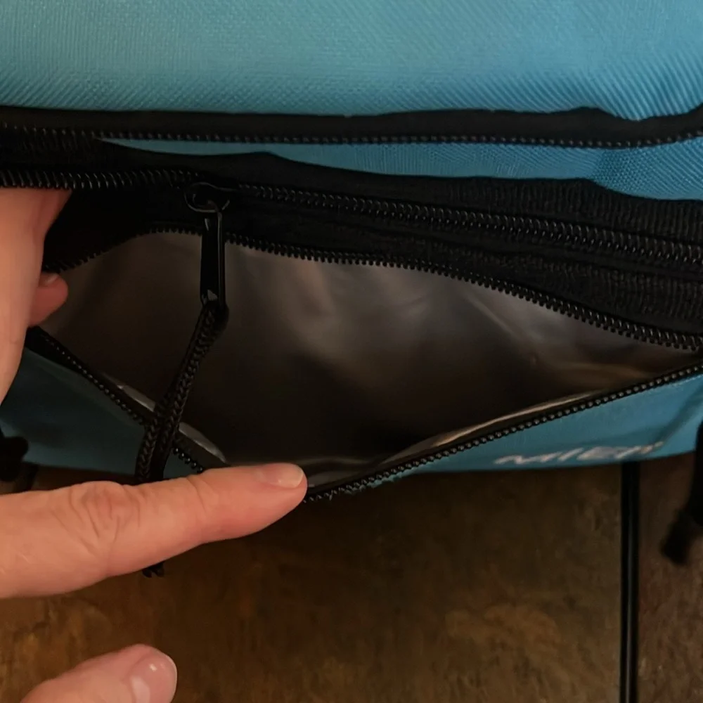 Blue Insulated Lunch Cooler Bag - Brand Unspecified